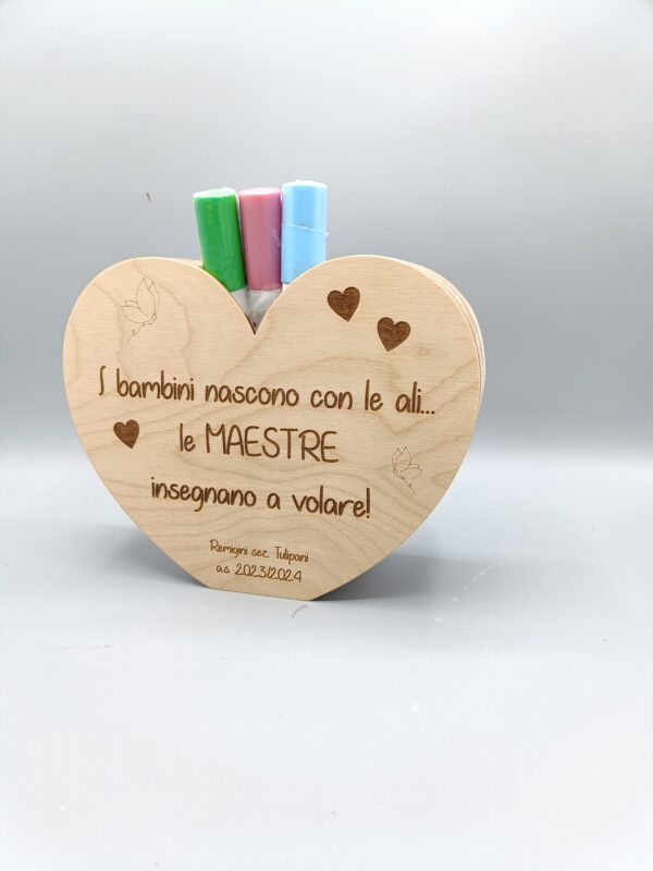 Portapenne cuore - immagine 3